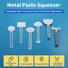Metal Toothpaste Tube Squeezer Tool - Aluminum Tube Roller Key