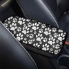 TOADDMOS Animal Puppy Dog Paw Print Universal Center Console Armrest
