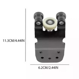 Crozgan Sliding Door Roller Middle Left or Right Hinge Roller Guide 9808074880 Sliding Door Roller Guide Middle Hinge for Citroen Jumpy Dispatch Proace Mk2 Scudo