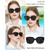 AEZUNI Trendy Reading Sunglasses 2.5 Women Stylish Square Sun Readers