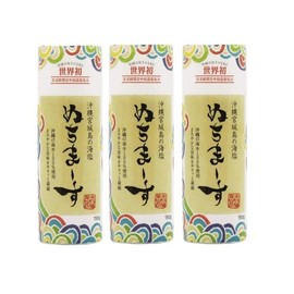 Nuchimaasu Cooking Bottle, 5.3 oz (150 g), Salt (Set of 3)