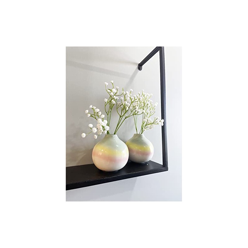 A K Lifestyle Mini Ombre Bud Vases Set of 2pcs