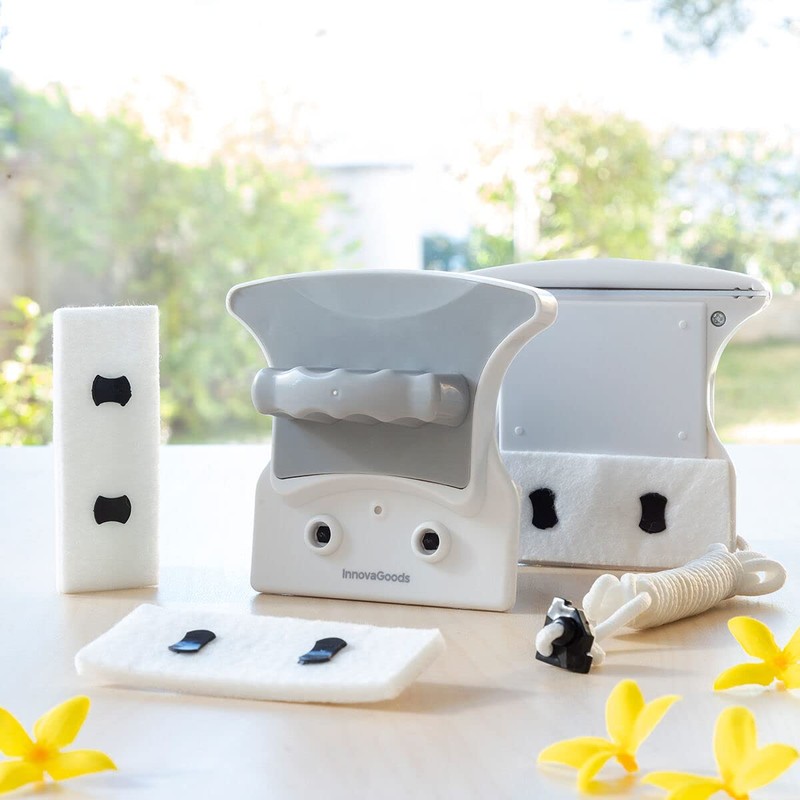 InnovaGoods V0103711 Magly Magnetic Windscreen Wiper, Plastic, White