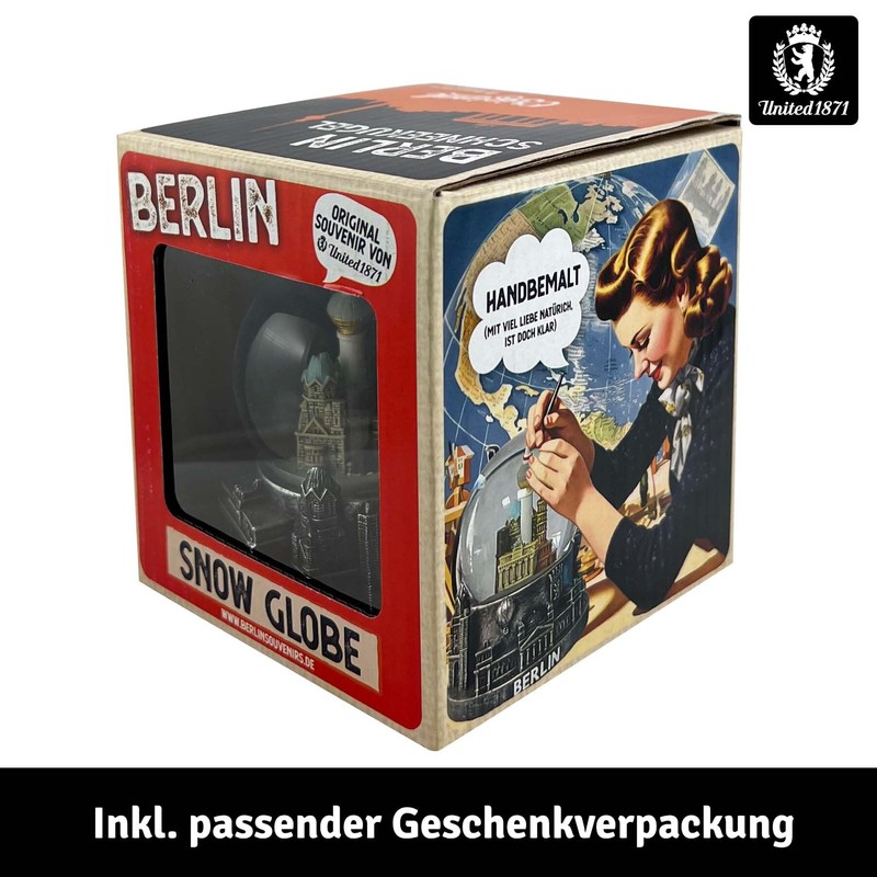 United1871 Berlin Snow Globe, Berlin Souvenirs, Snowglobe, Souvenir Germany, Germany