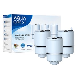 [Alkaline] 3 Pack Faucet Filter Replacement for All PUR®Plus, PUR® Water Filter Replacement, Pur® Filter Replacement RF-9999®, 900-Gallon Long Lifespan, AQUA CREST