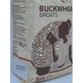 Skvira Buckwheat Groats Roasted Gluten Free GMO Free 800 gr / 28.22 Oz Grechka (3 Pack)