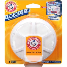 Arm & Hammer Fridge Fresh Refrigerator Air Filter, Eliminates Odors-4 Total Air Filters