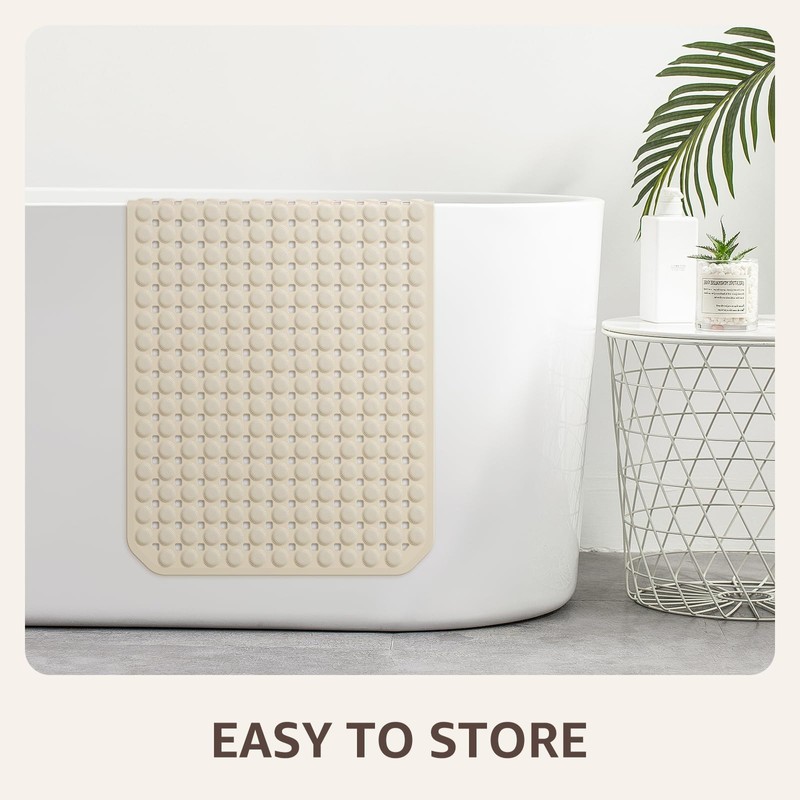 OTHWAY Bath Tub Shower Mat Non Slip, Bathtub Floor Liner