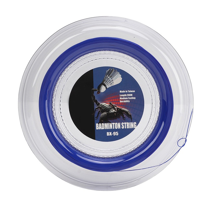 POWERTI Badminton Racquet String High Elasticity Wear Resistant Resin Fibre