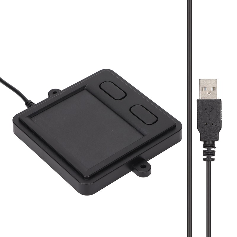 Trackpad USB Wired Embedded Compact Size 2 Buttons Portable Practical