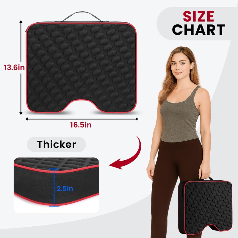 Stadium Seat Cushions, Portable Bleacher Seats with Massage Dots