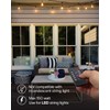 Brightech Smart Dimmer Plug for LED Outdoor String Lights, Comes