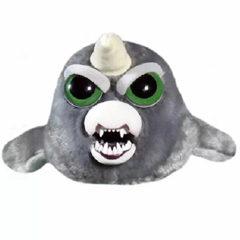 Feisty Pets Billy Blubberbutt the Narwhal Cute Plush Stuffed Animal