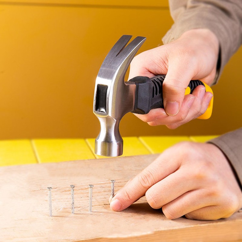 Small Claw Hammer, Kid Hammer,Mini Steel Head Small hammer Wood