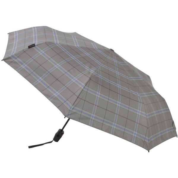 Knirps T.220RS KNTL220-5991S Check Gray Folding Umbrella