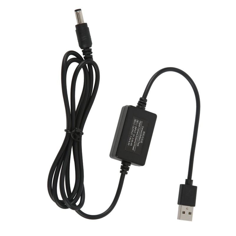 1.2m USB 5V to DC 8V Voltage Booster Cable Step