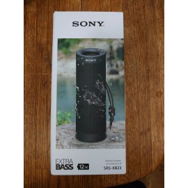 Sony EXTRA BASS Portable Bluetooth Wireless Speaker SRS-XB23 - Black