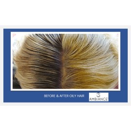 Ambiance Natural Dry Shampoo Powder & Brush for Blonde Hair - Non Aerosol Travel Size Tinted Shampoo - Non Toxic, Benzene Free - Volumizing, Refreshes Oily Hair & Covers Roots Between Colorings