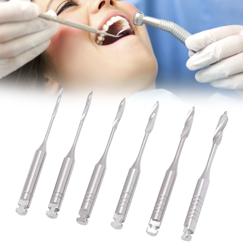 6pcs Dental Peeso Reamers Drill File Endodontic Files for Endodontic