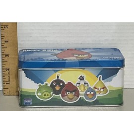 Commonwealth NEW Angry Birds Collectable Figurines 3-Pack Tin | 2011 CWT Collection