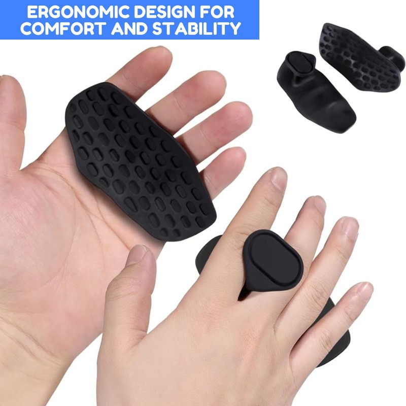 Non-Slip Gym Training Grips - Ergonomic Fingerless Hand Protectors for