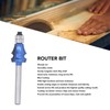 Router Bit 1/4 Shank R2.5 Dual Bearing High Hardness Tungsten
