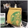 Men Women McDonald's Backpack Starbucks Backpack for Teen Girls Kids