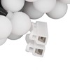 39.4ft LED Colorful Globe Lights with 100 LED Bulbs IP65