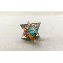 Jet International Women's Fantastic Orgone Merkaba Sacred Geometry Aura Platonic Healing Genuine Crystal Divine Emf Protection Metaphysical Vital Life Force Energy Piezo Electric Effect Dna W/