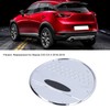 Fuel Tank Cover Trim Gas Cap Lid Chrome Decoration Replacement