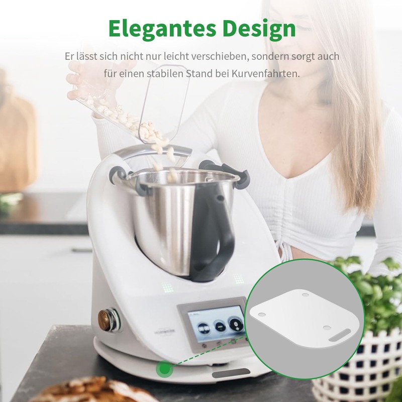 MEROM Sliding Board Compatible with Thermomix TM6 & TM5 Glider