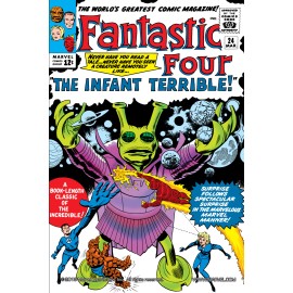 The Fantastic Four Issue 24 Comic Book Infant Terrible Poster 24x36 Inche