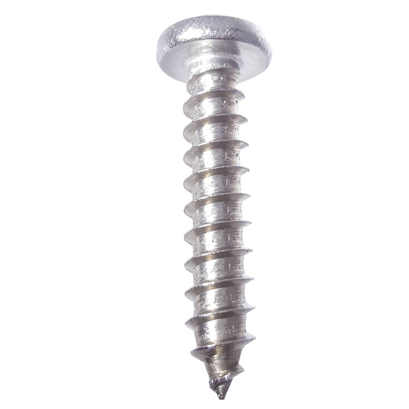 #6 x 1/2" Pan Head Sheet Metal Screws, Full Thread,