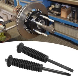 Drive Axle Nut Installer, 2pcs Drive Axle Nut Installer and Remover Tool with Carbon Steel and Rubber Material, Replacement For ES