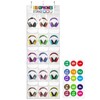 Headphone Storage Classroom Headphone Organizer 15 Pockets PVC Clear Organizer