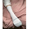 Purra Performance Comfort Crew Socks, White, Medium, 6 Pack -