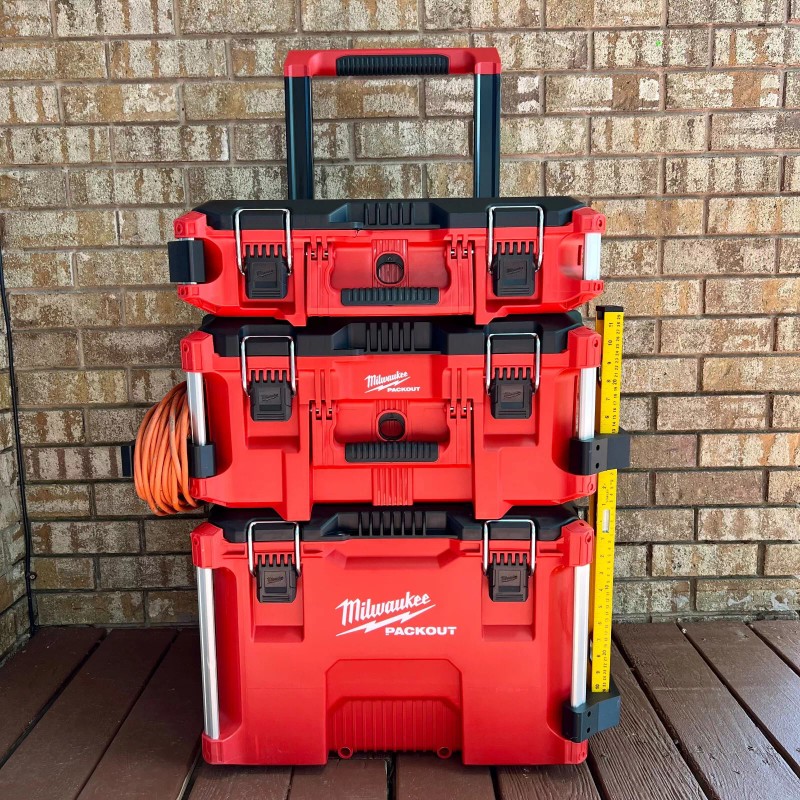 Milwaukee Packout Level Measuring Tool Holder - TOUGHBUILT (Left Side)