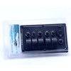Amarine Made 5 Gang Aluminium LED Rocker & CIG Socket