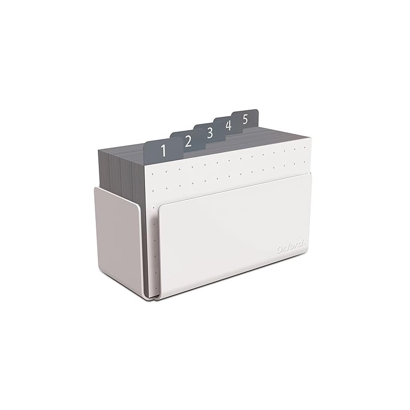 Oxford at Hand Note Card Organizer, 25 Dot Grid Cards,