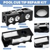 Ranjaner 11-in-1 Billiards Pool Cue Tip Shaper, Pool Cue Tips