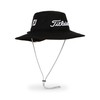 Titleist Men's Standard Tour Aussie Golf Hat, Black/White, One Size
