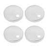 SG Store 4Pcs Toilet Seat Hinge Cover 55mm Diameter Toilet