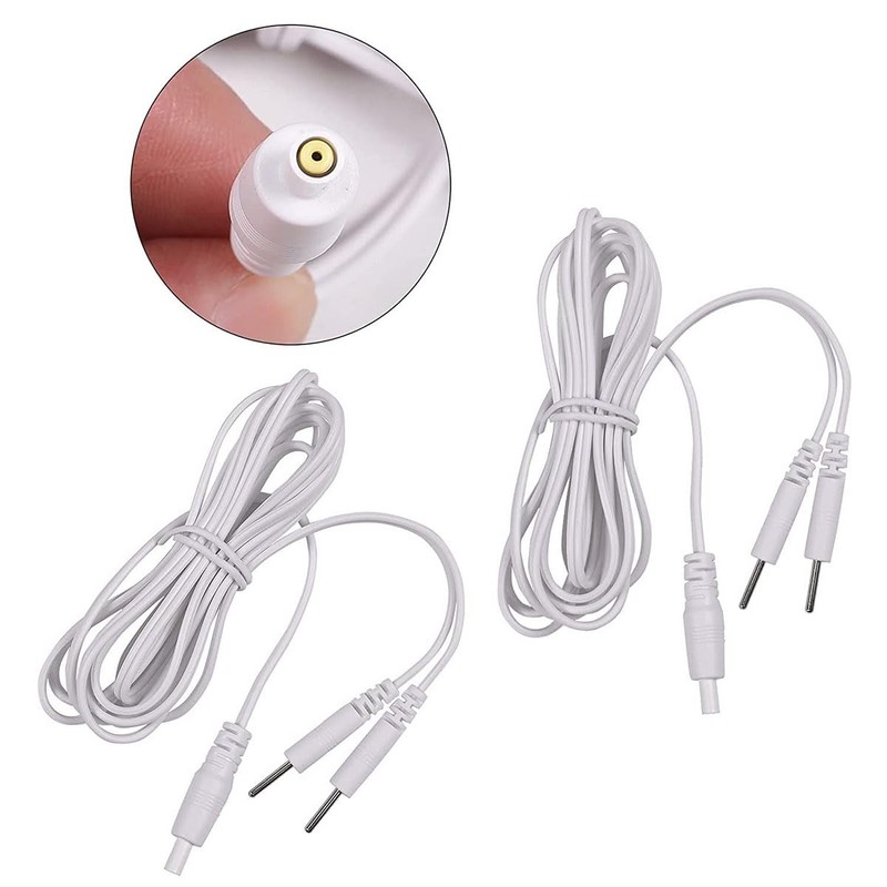 Tens Wire Rope Electrode Cable Electrode Cords Plug 2.0mm Lead