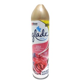 Glade ( Lot 3 ) S.C.Johnson Glade Air Freshener Spray ROSE & BLOOM Eliminate Odors NEW