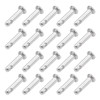 sourcing map Single Hole Clevis Pins - 3mm X 12mm