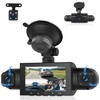 Rimoody 360 Degree 4 Channel Dash Cam Car