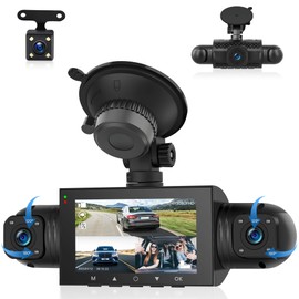 Rimoody 360 Degree 4 Channel Dash Cam Car