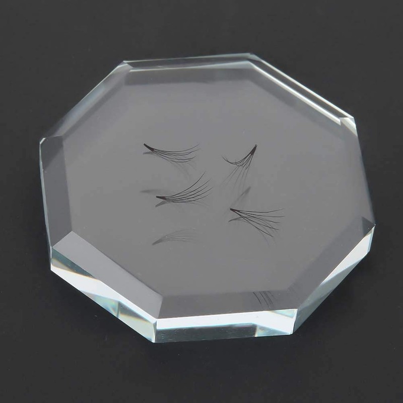 Eyelash Glue Holder, Glass Eyelash Extension Glue Holder Eyelashes Gropper