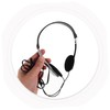 jojofuny Comfortable Retro Wired Headphones for Boy Girl Compatible Computers