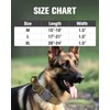 Joytale Tactical Dog Collar with Handle and Metal Buckle, Heavy
